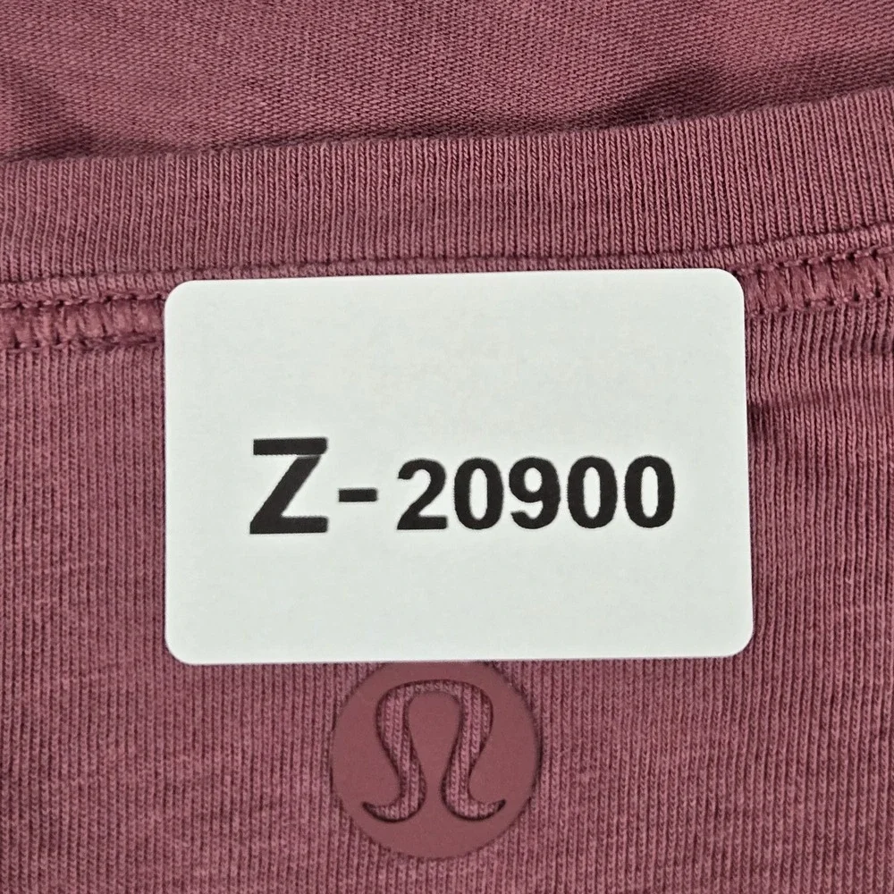 Lululemon Women Shirt 8 Pink To The Point Activewear Crew Neck READ